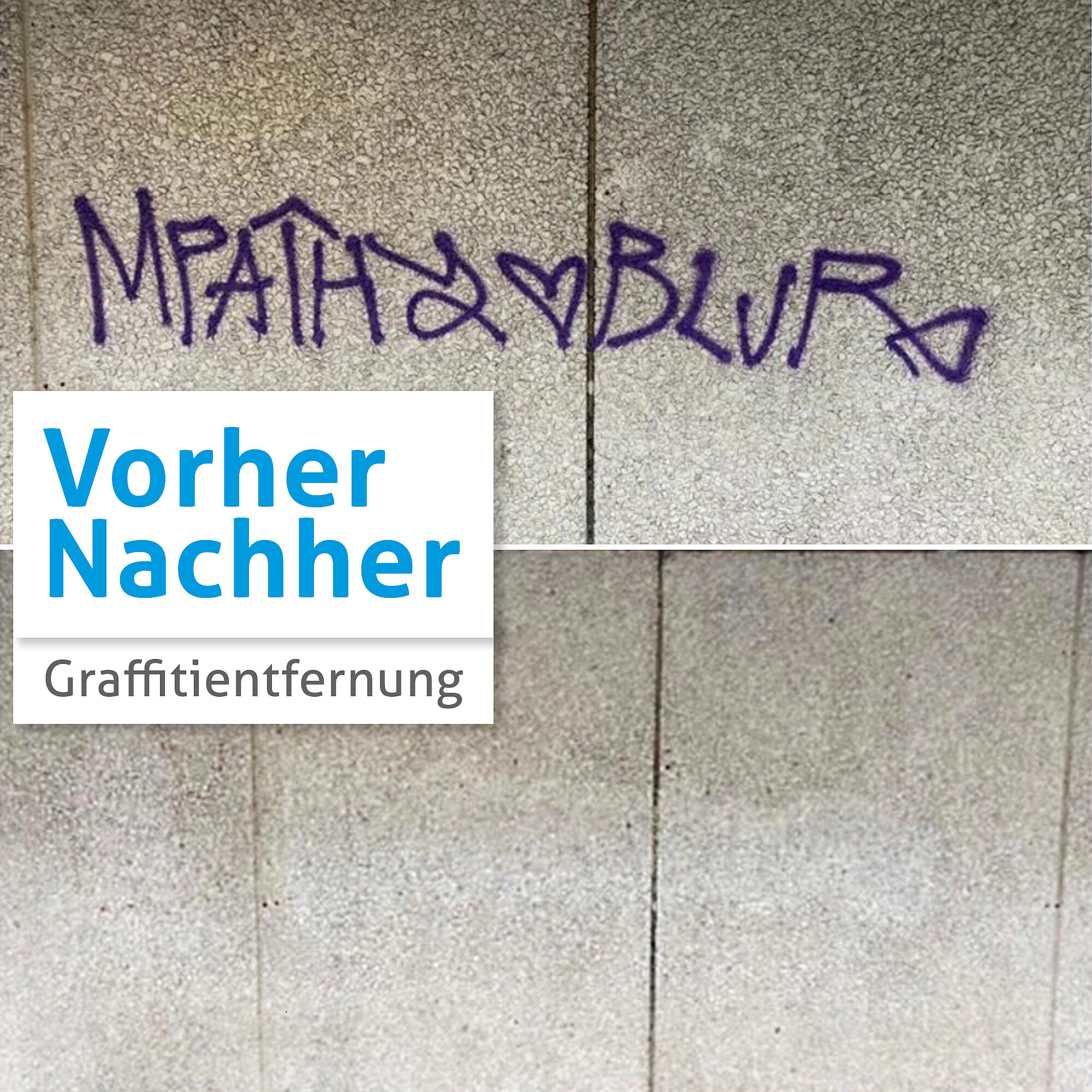 Graffiti-Entfernung von RAHMER Dienstleistungen in Nürnberg