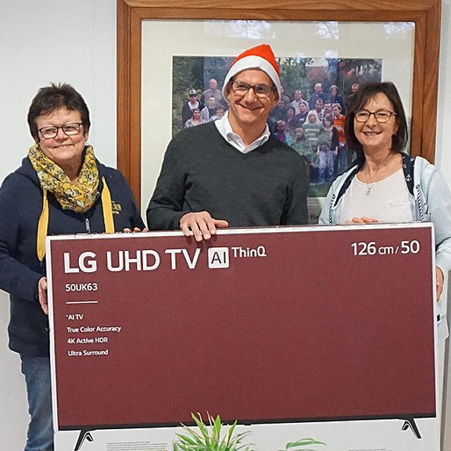 Nikolausspende 2018 von RAHMER Dienstleistungen an die Lebenshilfe in Forchheim.