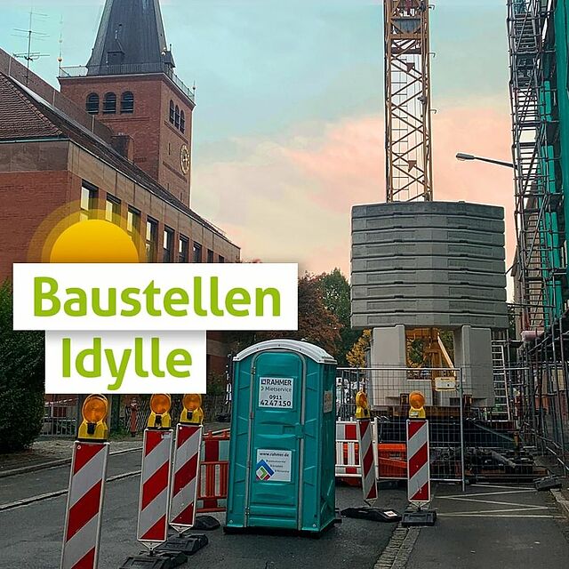 RAHMER Mietservice auf Baustelle