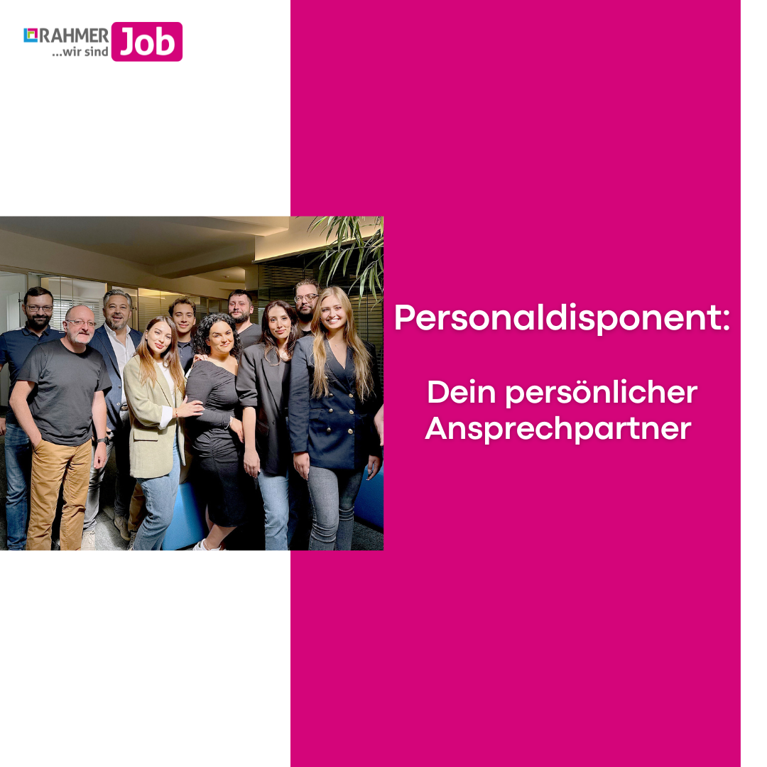 Dein Disponent: Dein persönlicher Ansprechpartner