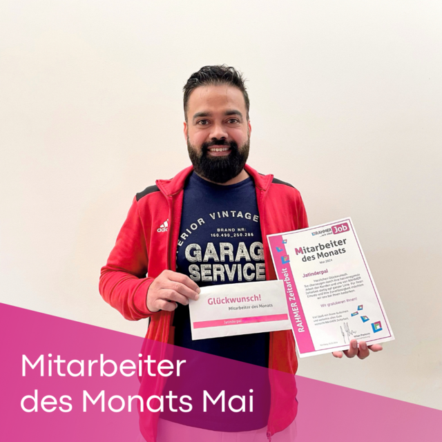 Unser strahlender Star des Monats Mai - Jatinderpal S. K. 🎉