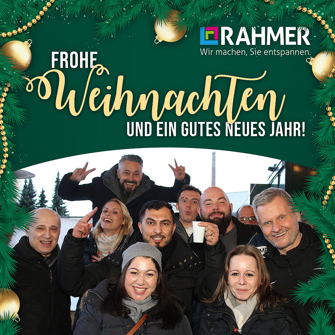 RAHMER wünscht frohe Weihnachten