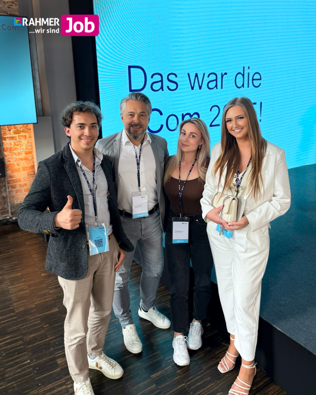 Team auf der zvoove zCom 2025