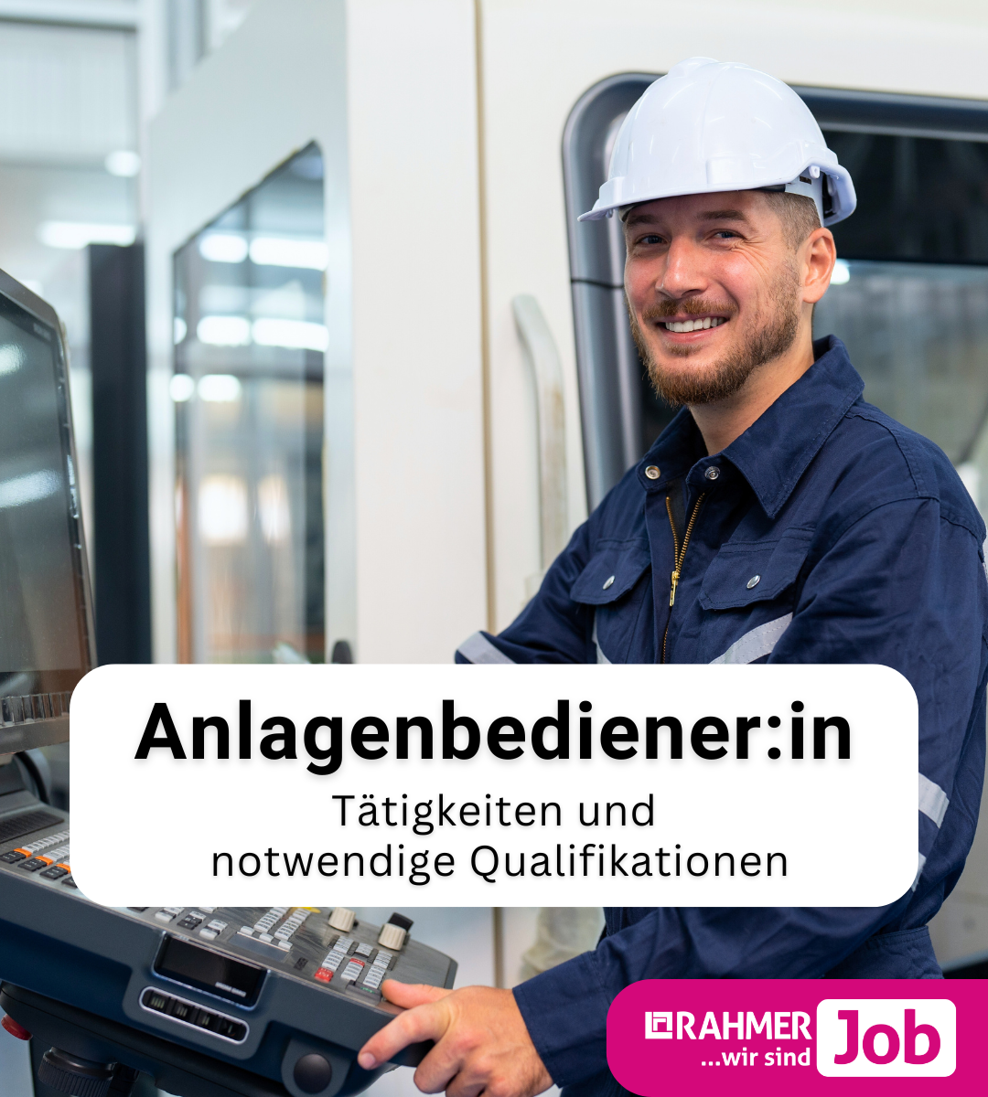 Der Job als Anlagenbediener:in – spannend und vielseitig!