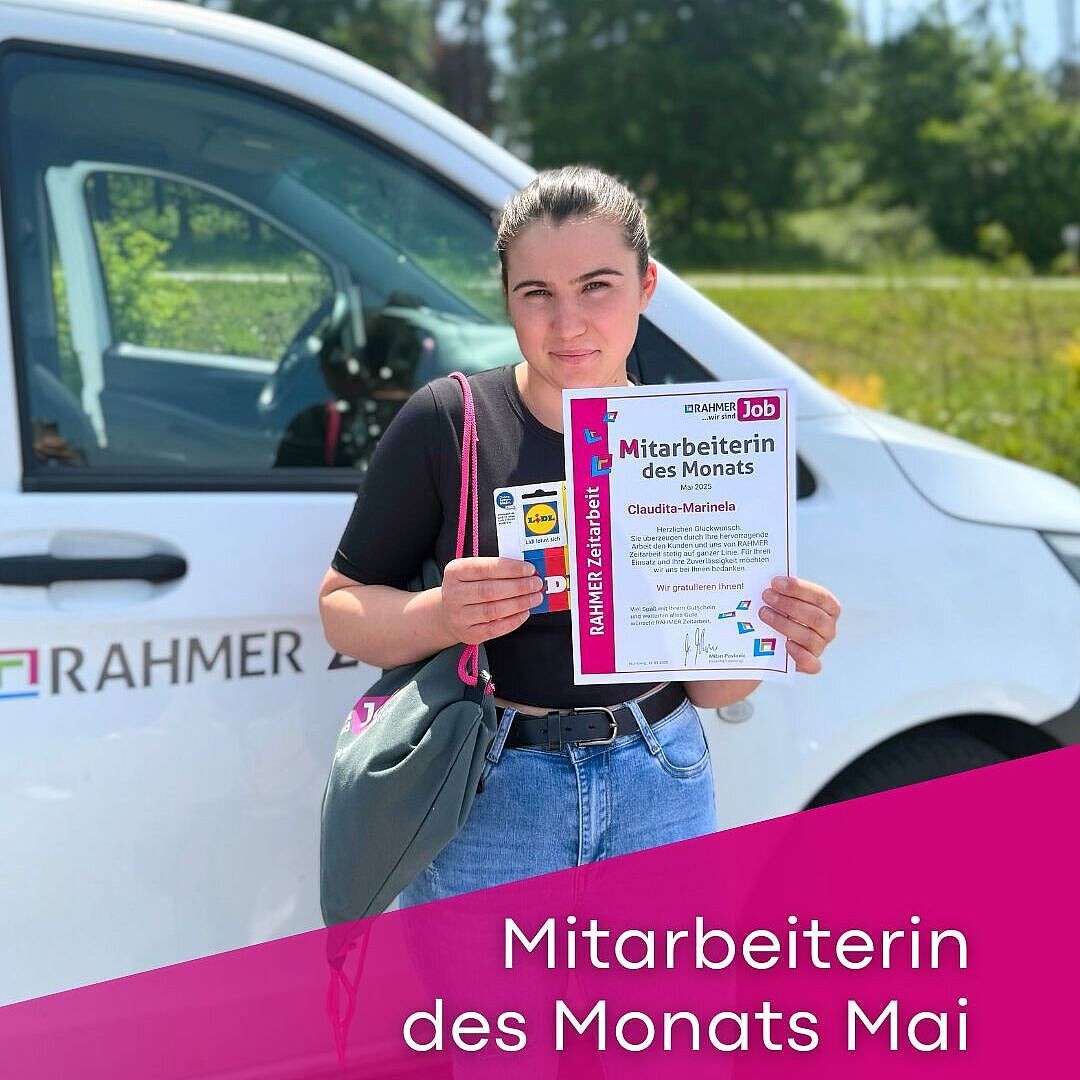 Mitarbeiterin des Monats Mai 